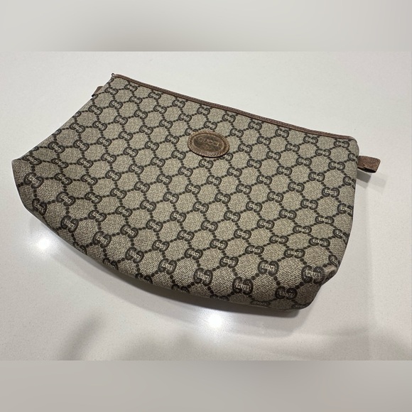Vintage Gucci Clutch/Pouch/Toiletry Bag - Picture 1 of 9